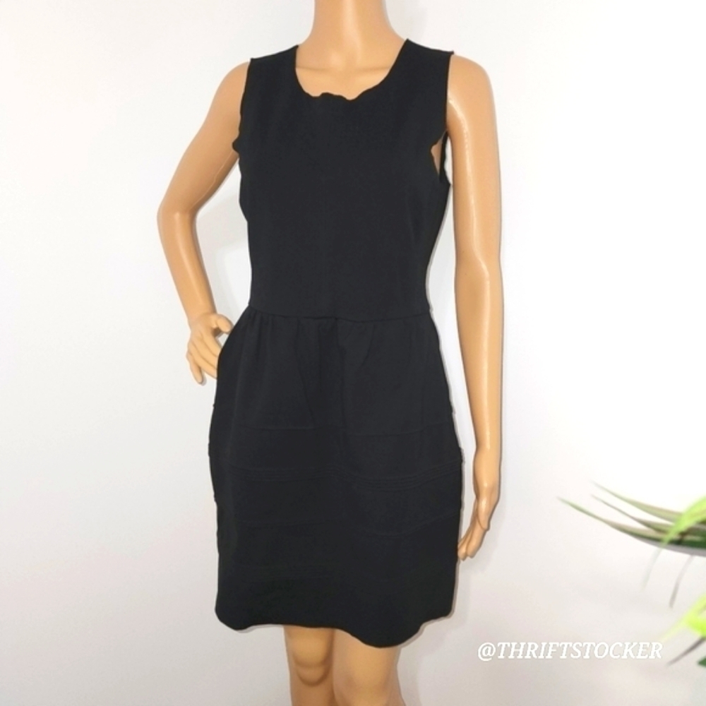 Madewell Raw Hem Silhouette Tank Dress w/ pockets
